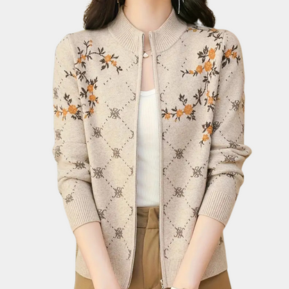JUSTA - Geraffineerd Gebloemd Zomervest voor Dames